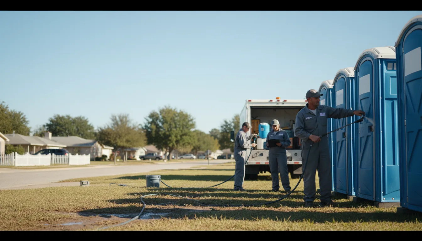 Long-Term Portable Toilet Rental in Chatom, AL near me